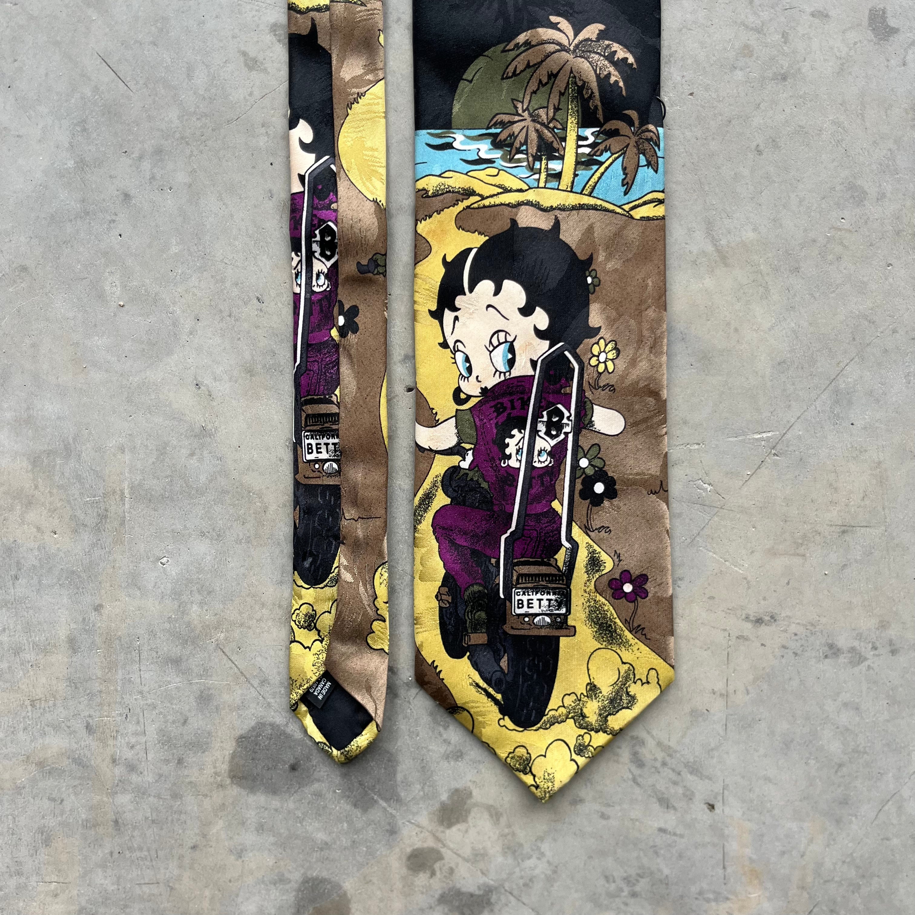 Vintage Looney Tunes Betty Boop Tie