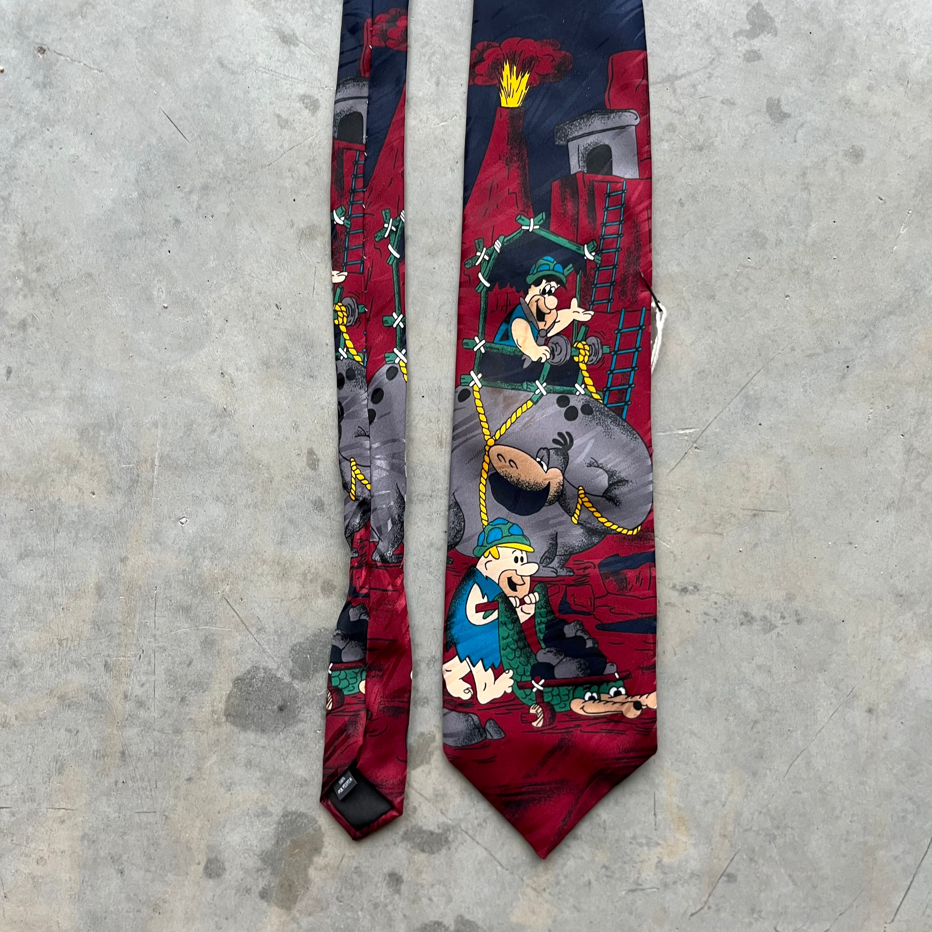 Vintage Flintstones Tie