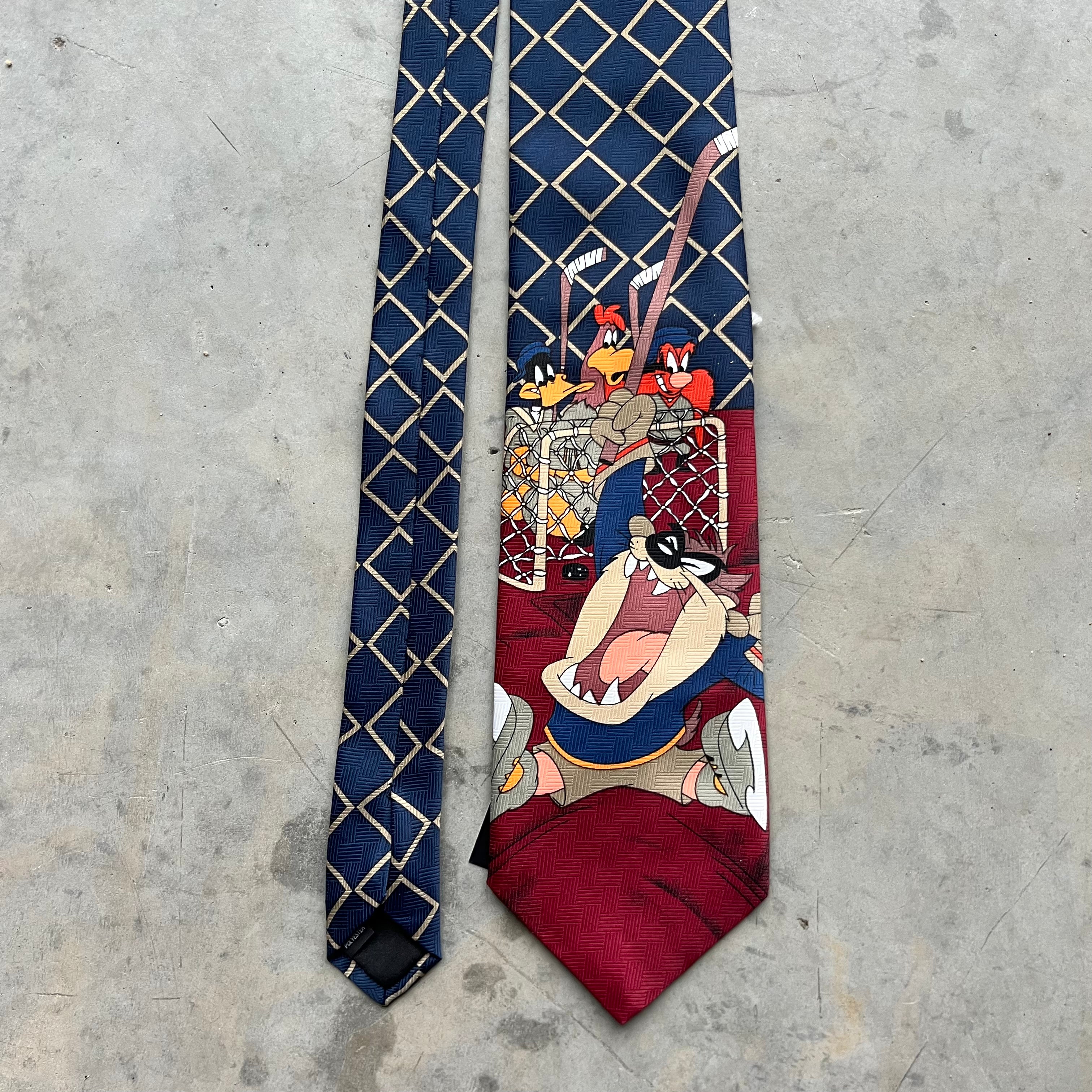 Vintage Looney Tunes Tasmanian Devil Tie