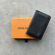 [Pre-Owned] Louis Vuitton Ribbed Cardholder Wallet