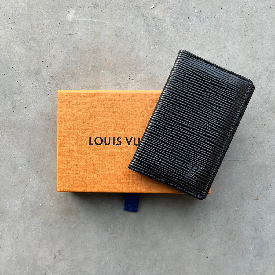 [Pre-Owned] Louis Vuitton Ribbed Cardholder Wallet