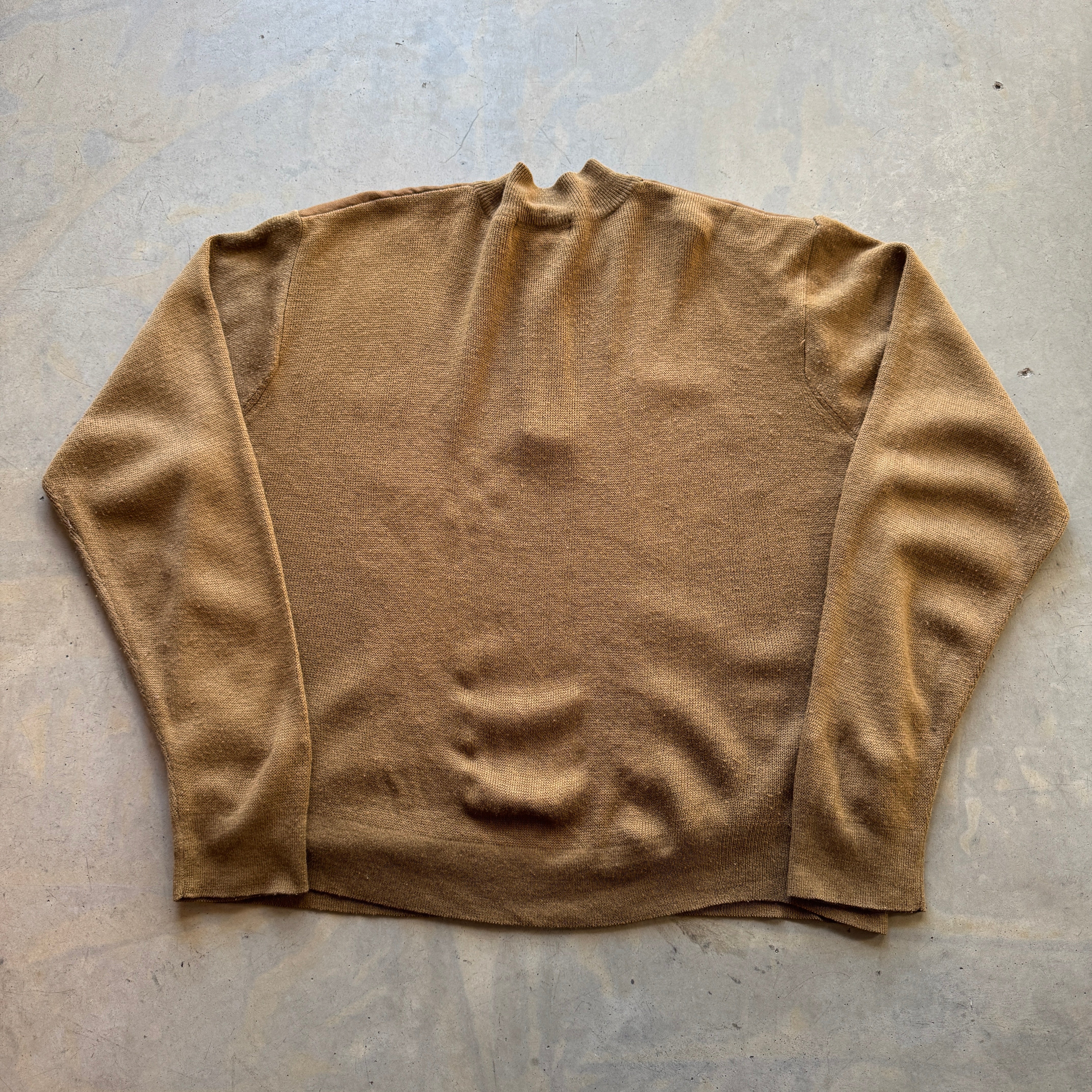 Vintage Cigliano 1/4 Zip knit Sweater