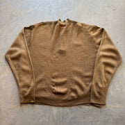 Vintage Cigliano 1/4 Zip knit Sweater