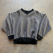 Vintage Edmonton Trappers Thermal Knit Sweater