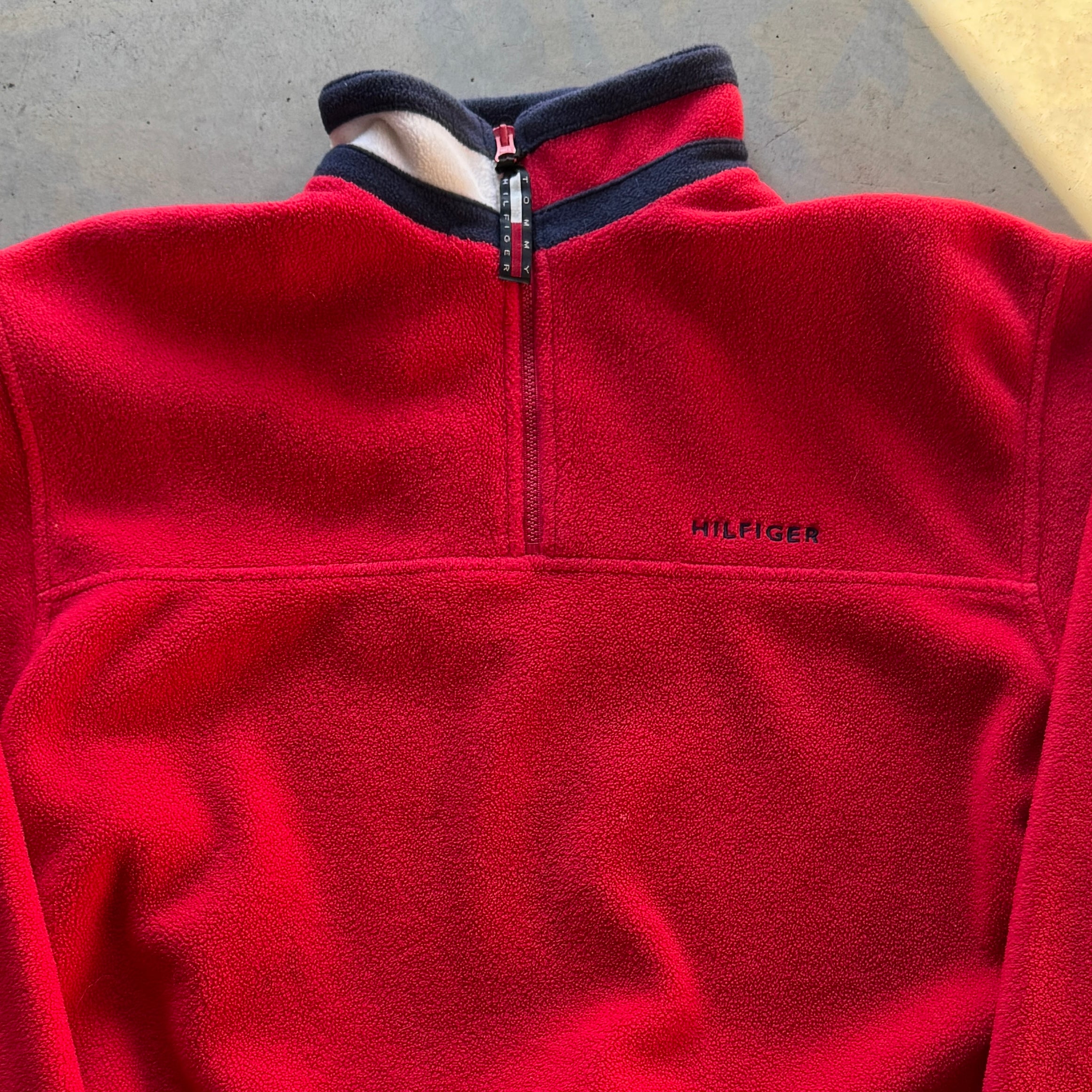 Vintage Tommy Hilfiger 1/4 Zipp Fleece