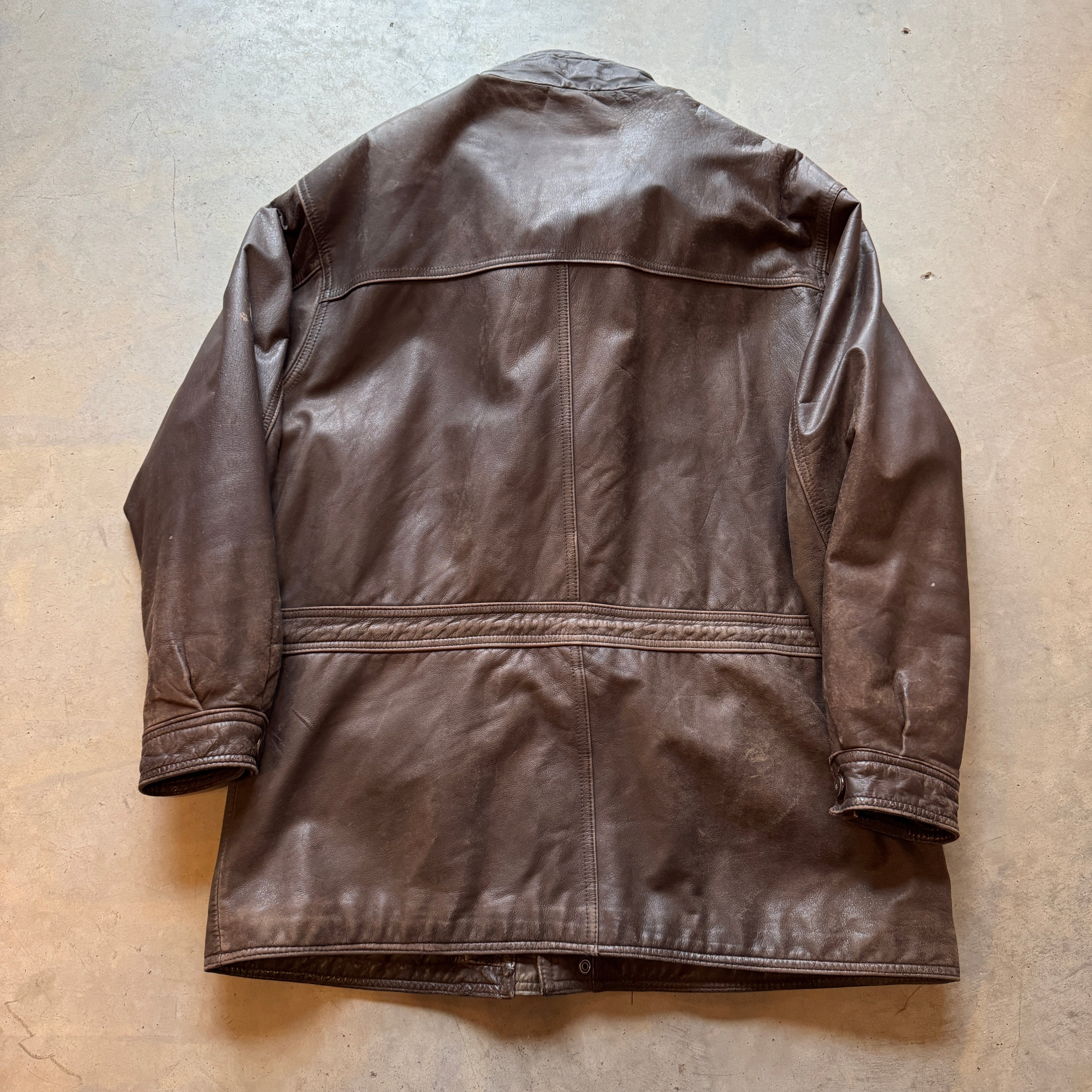 Vintage Club House Leather Jacket