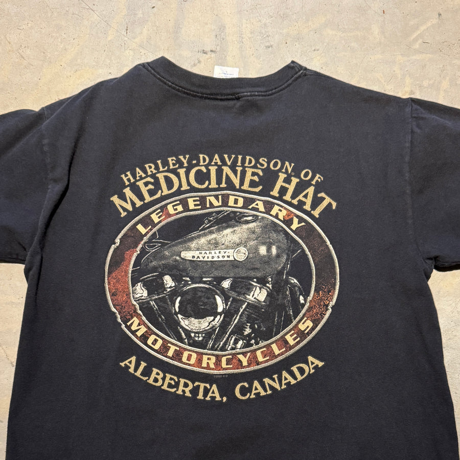Vintage Harley Davidson "Medicine Hat" Tee