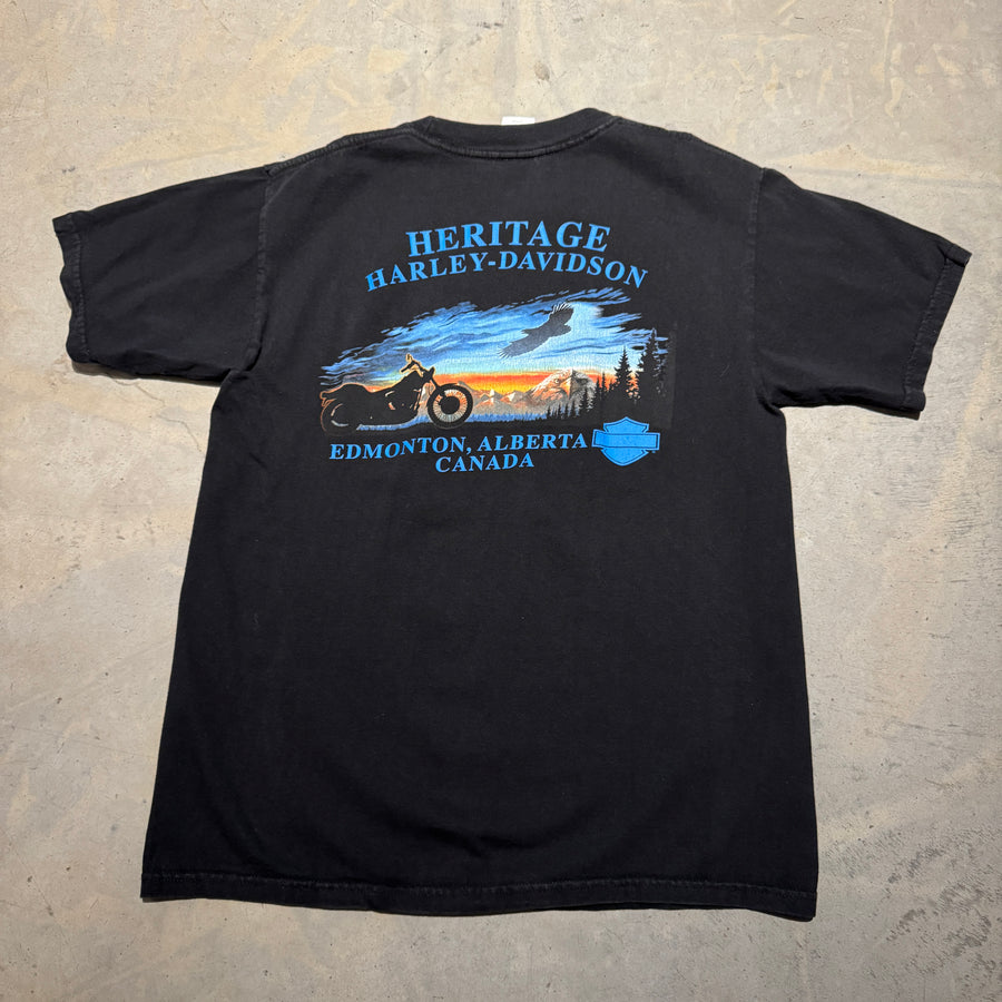 Vintage Harley Davidson "Edmonton" Tee