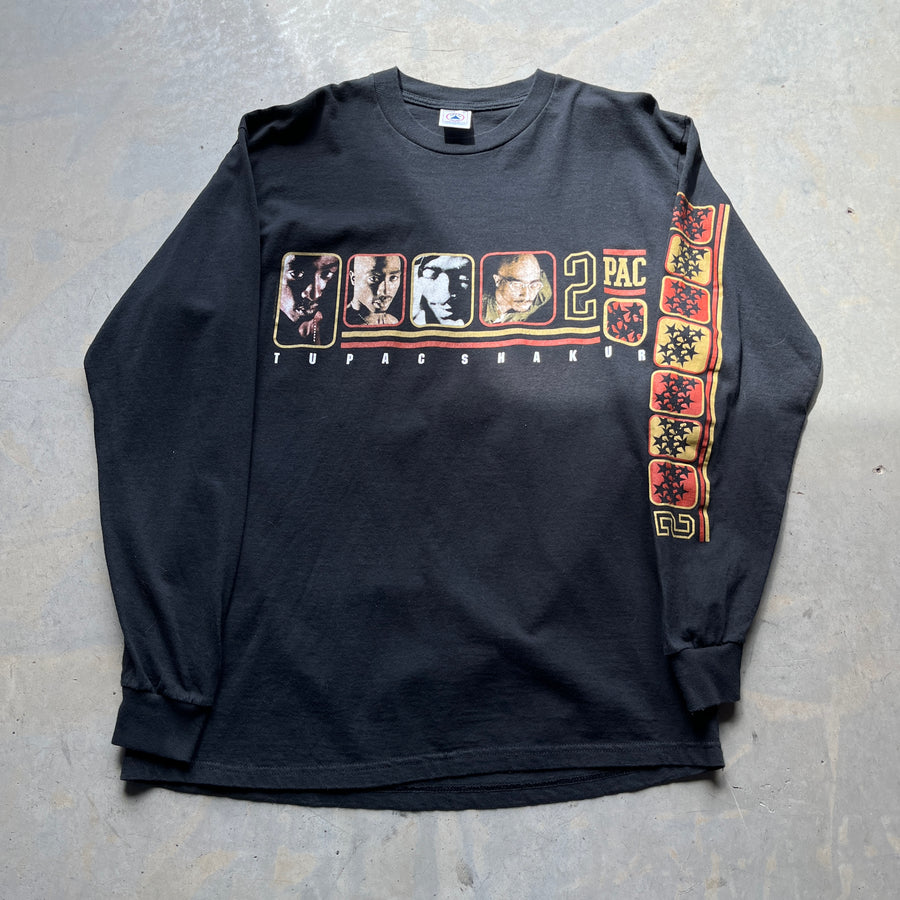 Vintage 2Pac Rap Tee Long Sleeve