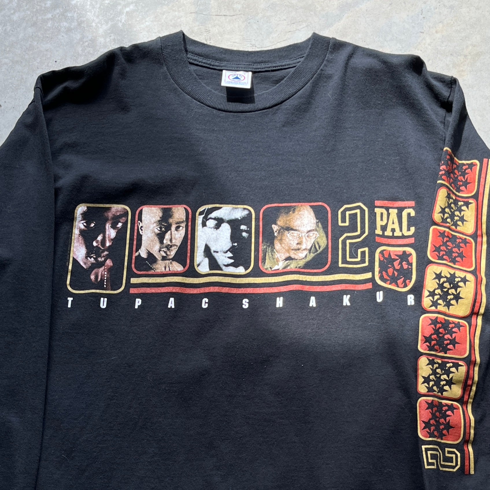 Vintage 2Pac Rap Tee Long Sleeve