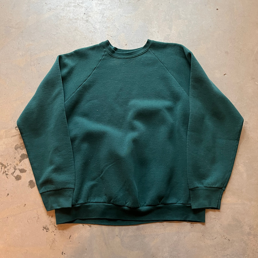 Vintage Blank Green Crewneck