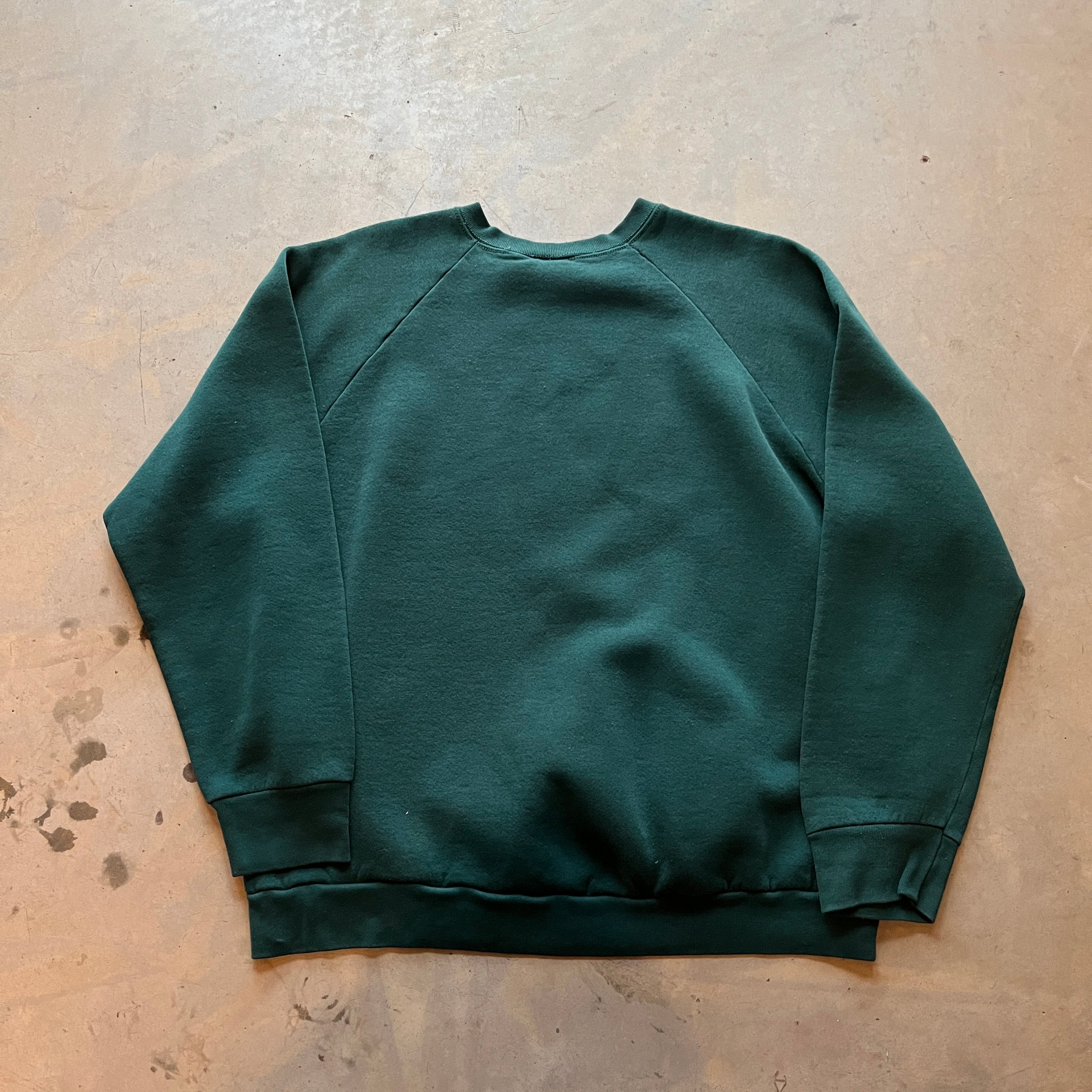 Vintage Blank Green Crewneck