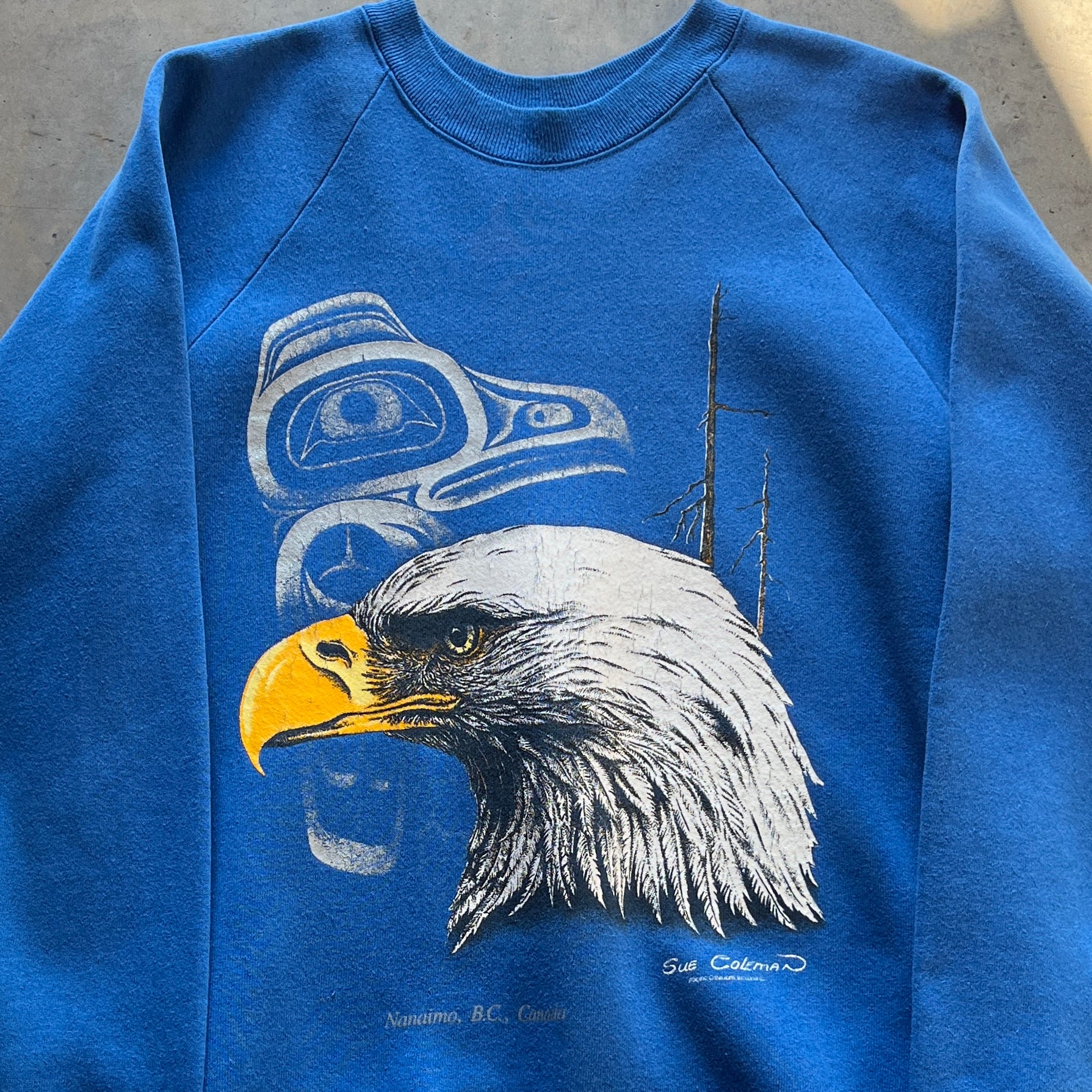 Vintage Animal "Eagle" Crewneck