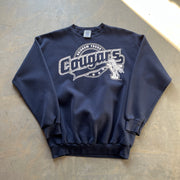 Vintage Bright Young University "Cougars" Crewneck