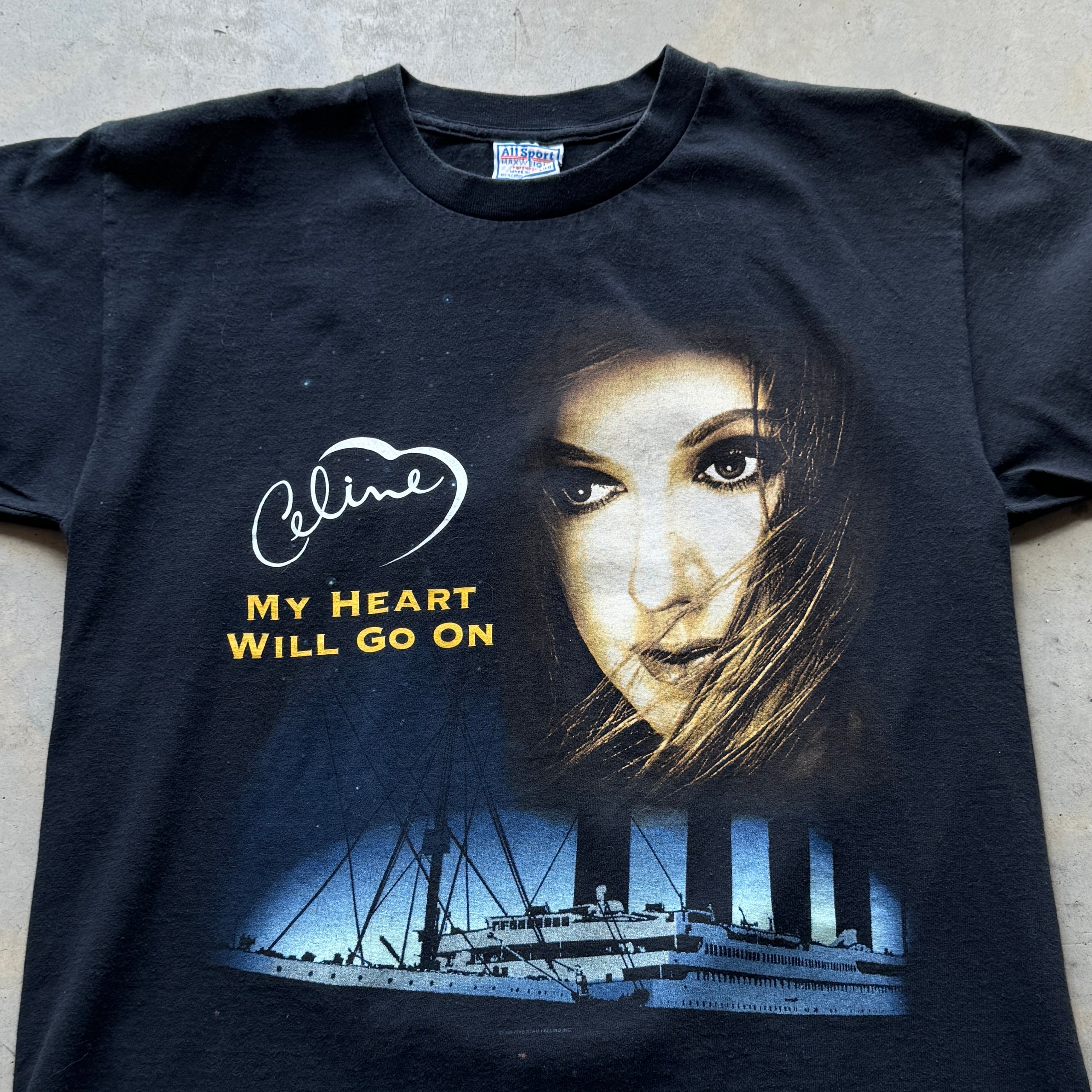 Vintage 1999 Celine Dion World Tour Tee